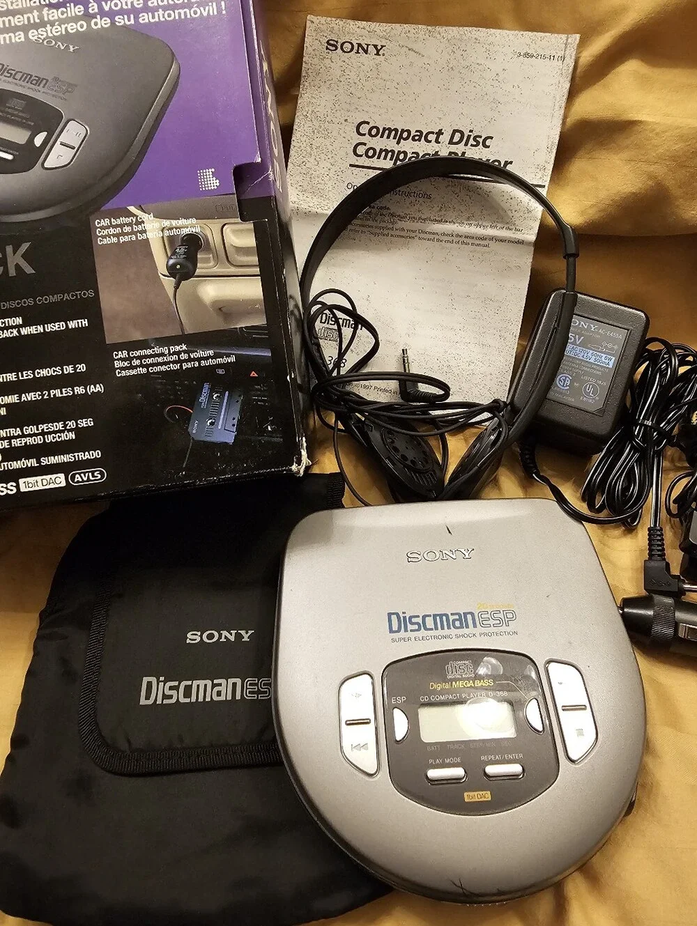Sony portable discman